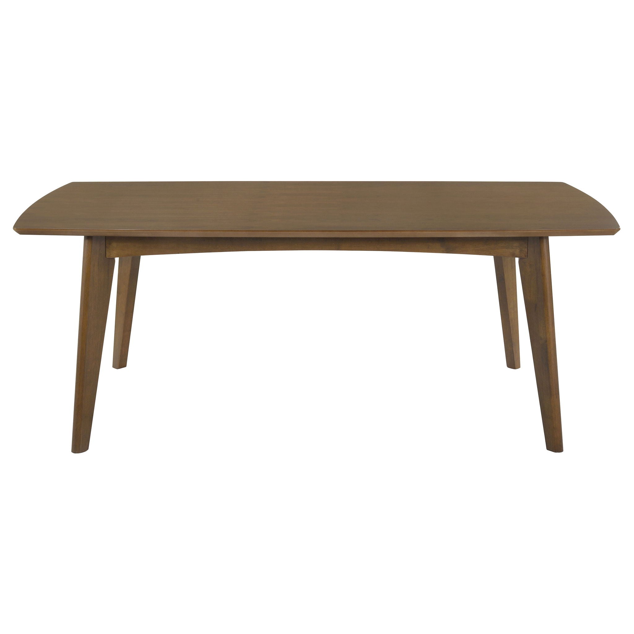Malone Rectangular 78-inch Wood Dining Table Dark Walnut