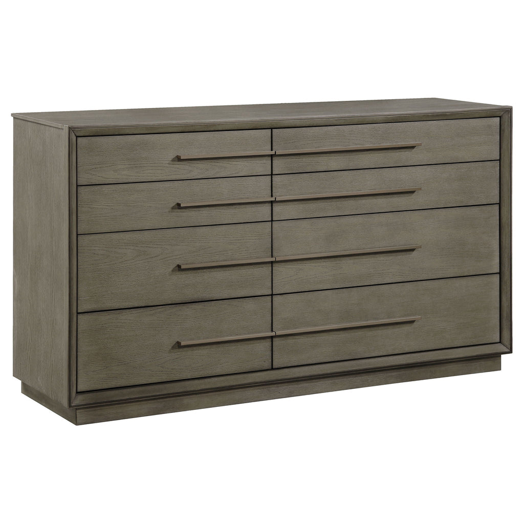Durango 4-piece California King Bedroom Set Taupe Oak