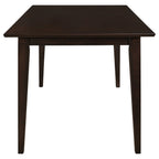 Gabriel Rectangular 59-inch Wood Dining Table Cappuccino