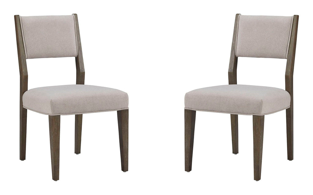 Kavanaugh - Dining Side Chair With Upholstered Seat& Back With o Slats (Set of 2) - Gray