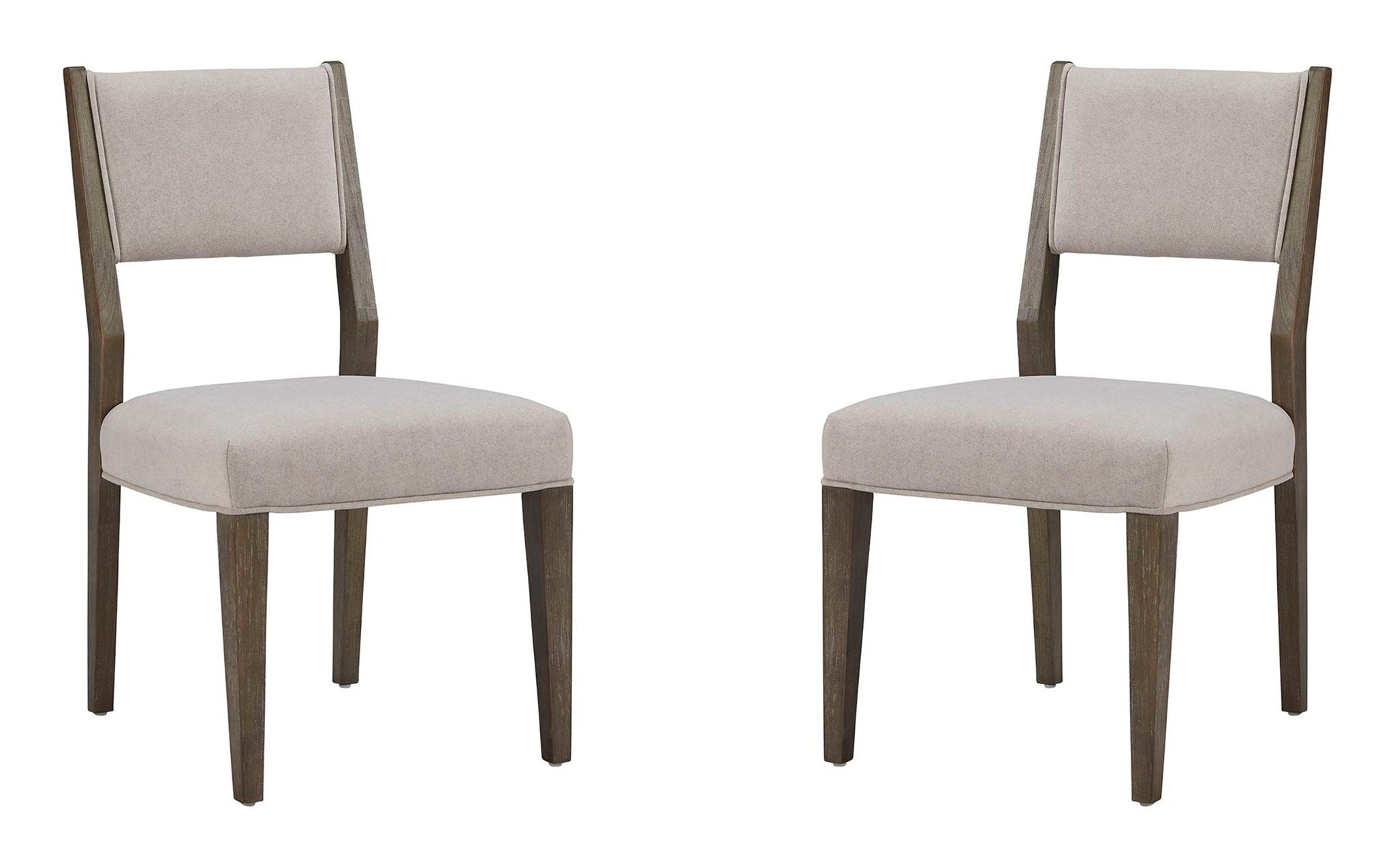 Kavanaugh - Dining Side Chair With Upholstered Seat& Back With o Slats (Set of 2) - Gray