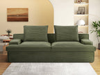 Nimbus - Oversized Full Foam 4 Seater Couch For Living Room Upholstered In Soft, Wide Armrests