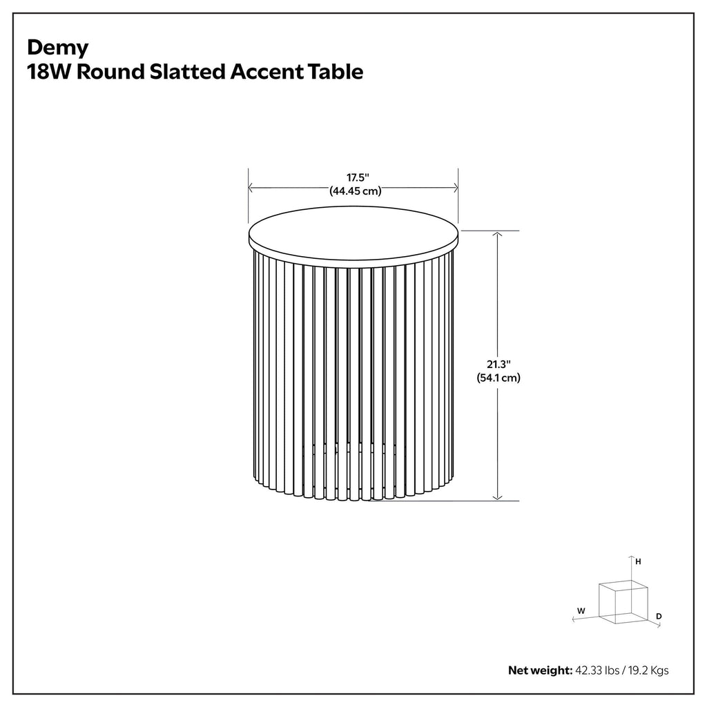 Demy - Handcrafted Metal Accent Table