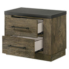 Lance - Nightstand - Tree Bark