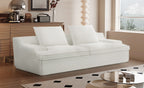 Nimbus - Oversized Full Foam 4 Seater Couch For Living Room Upholstered In Soft, Wide Armrests