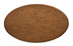 Tanner - Oval Cocktail Table With Casters - Tawny Brown