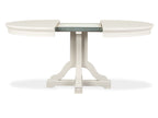 Willowbrook - Extendable 48" Round Dining Table - Egg Shell White