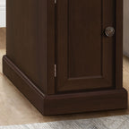 Accent End Table, Storage Drawer, Versatile Design - Espresso