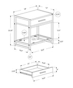 Versatile Accent Side Table, Storage Drawer
