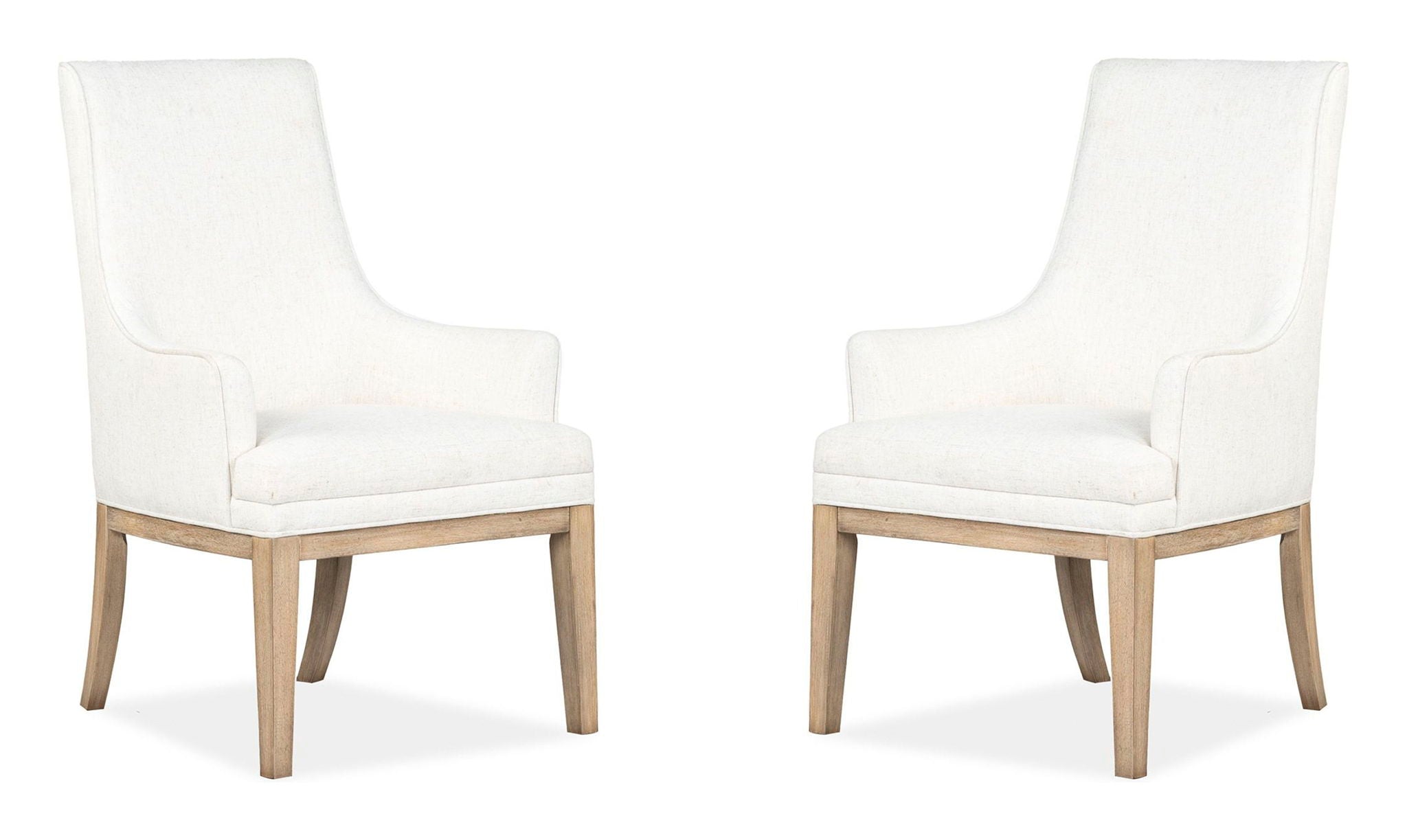 Coventry - Upholstered Host Chair (Set of 2) - Honey Wheat