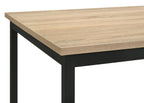 Garza 5-piece Rectangular Dining Table Greige Oak