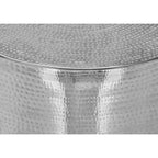 Drum Accent Side Table, Elegant Design