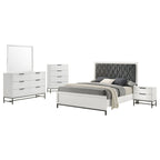 Sonora 5-piece California King Bedroom Set White