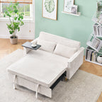 Pull Out Sofa With Movable Tabletop And USB Ports