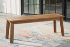 Janiyah - Bench - Light Brown