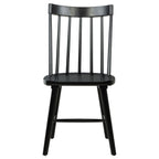 Middleton Solid Wood Dining Side Chair Black (Set of 2)