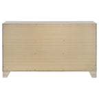 Trenton 6-drawer Bedroom Dresser Rustic Cream