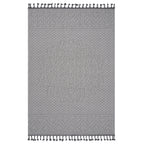 Guros - 6' X 9' Medallion Indoor / Outdoor Area Rug - White / Ivory