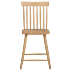 Andrews Windsor Counter Height Dining Side Chair Light Ash (Set of 2)