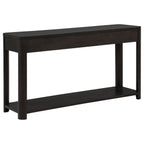 Marcelo Sofa Console Table with 2 Drawers and Shelf Coffee