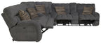 Ashland - Reclining Sectional With 4 Lay Flat Reclining Seats