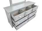 Charleston - Drawer Dresser With Landscape Mirror