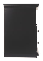 Maribel - One Drawer Night Stand - Black