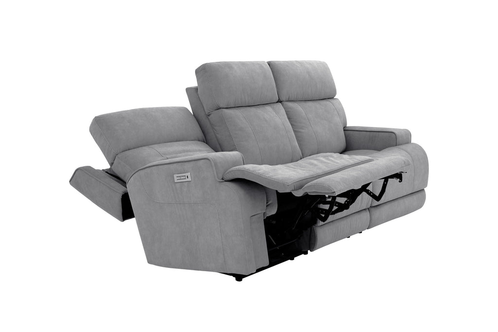 Ashbee - Power Sofa With Power Recline, Power Headrest, Zero Gravity And 3" Footrest Extension