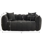 Cozy Beanbag Chair With High Resilience Foam Core For 2
