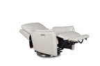 Salem - Swivel Recliner With Power Recline, Power Headrest, Power Lumbar, Layflat, 3" Footrest Extension