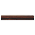 Lunar - Floating Console With 2 Drawer - Chestnut