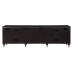 Diya - Console Cabinet - Forged Bronze & Espresso
