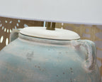 Shawburg - Terracotta Table Lamp - Antique Green