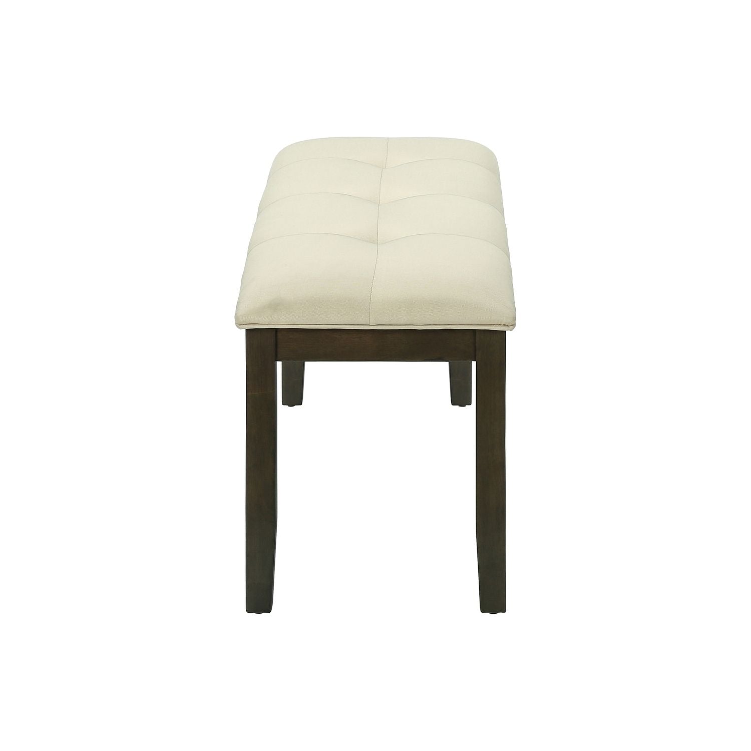 Bench, Rectangular, Hallway, Upholstered, Transitional - Cream