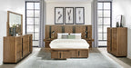 Terrace 6-piece Queen Panel Bedroom Set Ash Brown