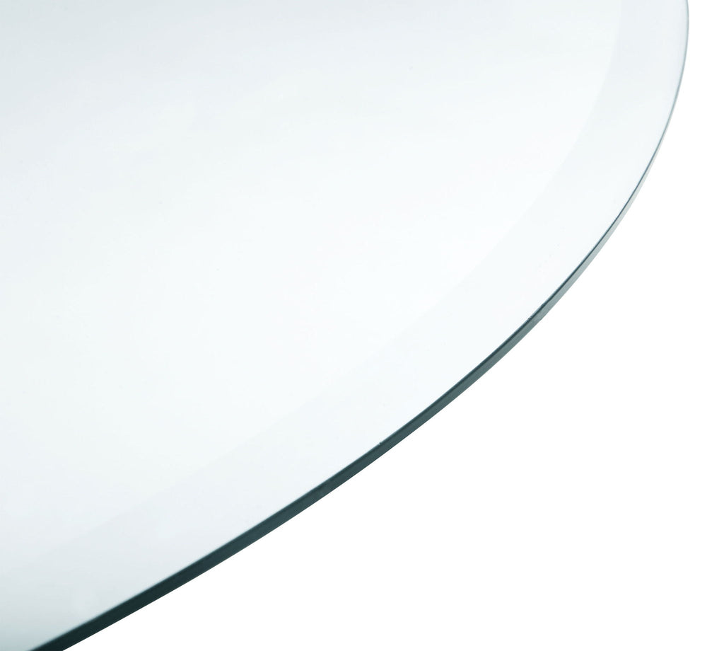 Glass Tops 48-inch 6mm Round Clear Tempered Glass Top