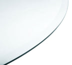 Glass Tops 48-inch 6mm Round Clear Tempered Glass Top