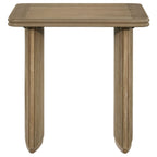 Adina 2-piece Wood Coffee Table Set Distressed Light Brown
