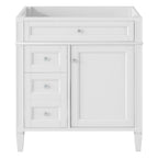Bathroom Vanity With 2 Drawers And Tip-Out Drawer, Storage Cabinet