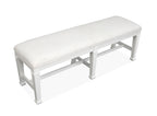 Kingston - Bench - Whisper White And Cerused Nutmeg