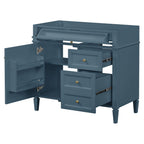 Bathroom Vanity With 2 Drawers And Tip-Out Drawer, Storage Cabinet