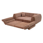 3 Seater, Couch With Throw Pillows For Living Room