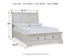 Robbinsdale - Sleigh Bed
