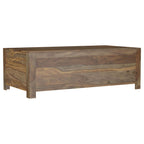 Esther 6-drawer Solid Wood Coffee Table Natural Sheesham