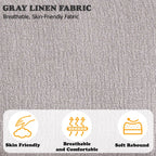 Dorcas - Sectional Sofa - Gray