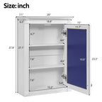 Wall Mounted Bathroom Storage Medicine Cabinet For Over Toilet With Mirror