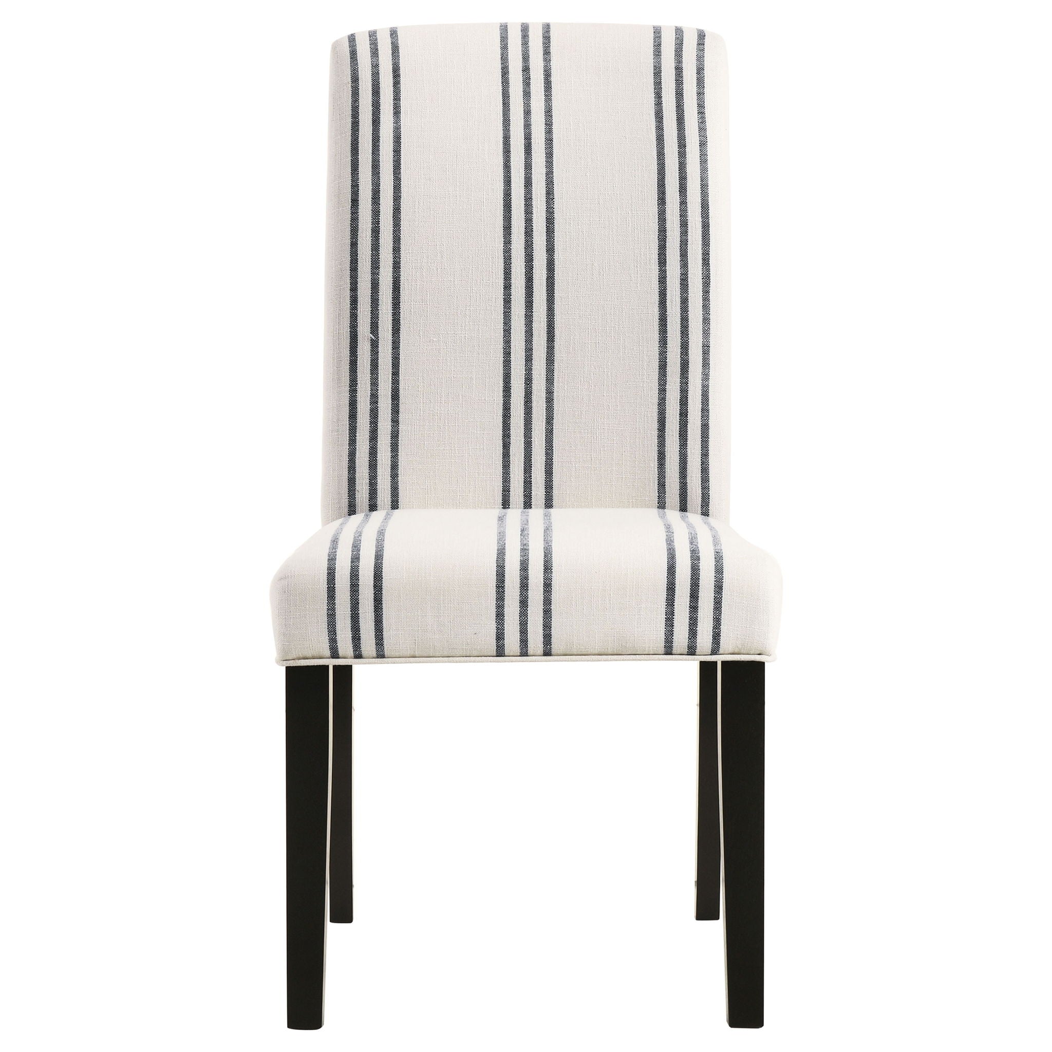 Herran Upholstered Dining Side Chair Beige (Set of 2)