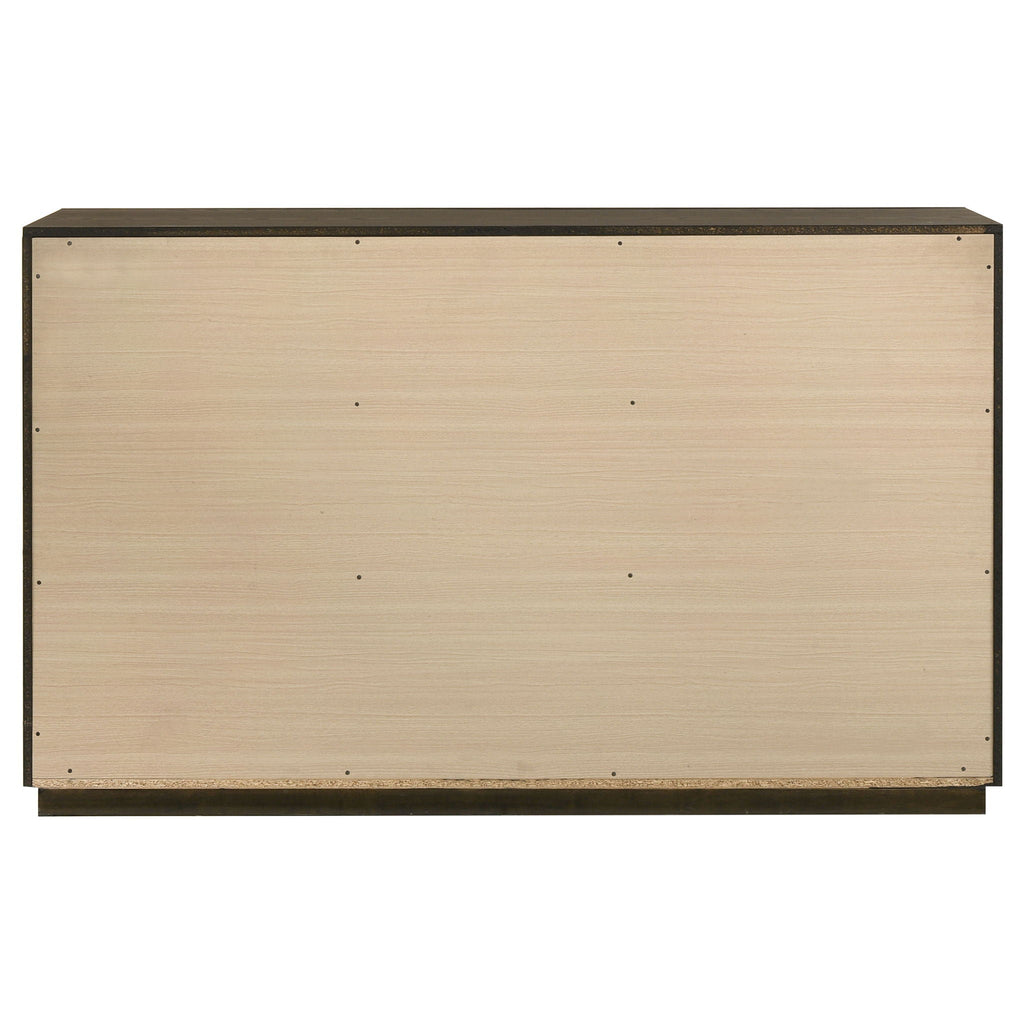 Atlas 7-drawer Bedroom Dresser Cabinet Dark Oak