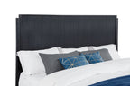Brookmead Wood California King Panel Bed Black