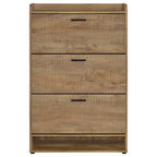 Denia 3-tier Engineered Wood Shoe Cabinet Mango